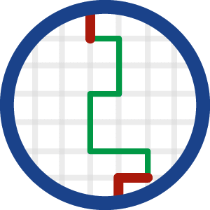 NEXT Icon Shortened Routes