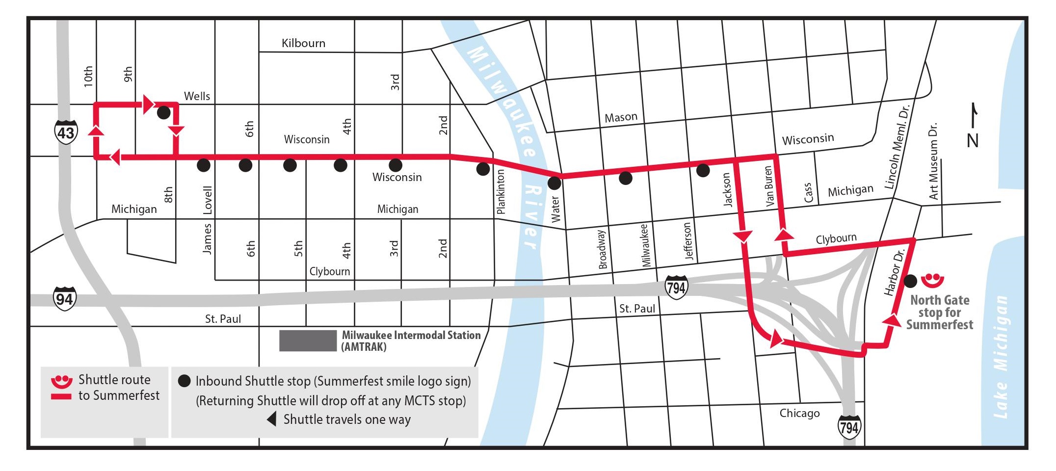 ride mcts summerfest summerfest flyer bus