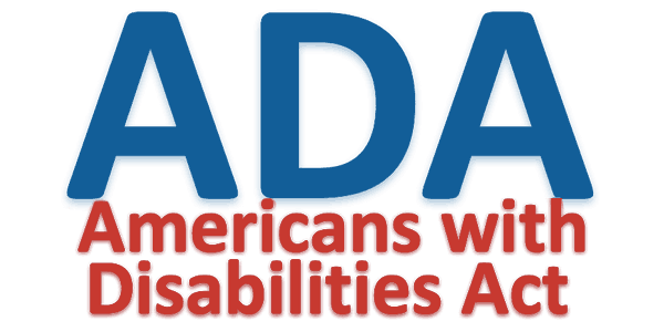 Americans with Disabilities Act Logo