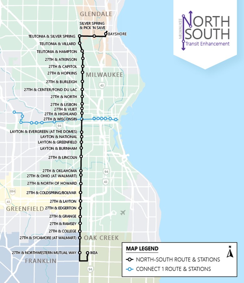 Future CONNECT 2 Proposed Route Map